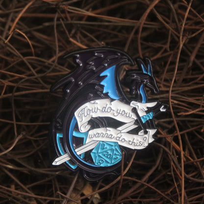 D&D Enamel Pin