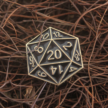 D&D Enamel Pin