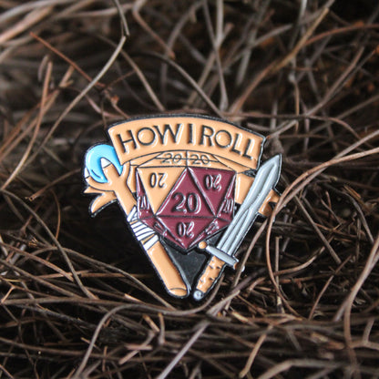 D&D Enamel Pin