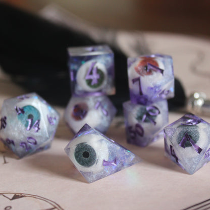 Witches Brew 7-Piece Polyhedral Dice Set