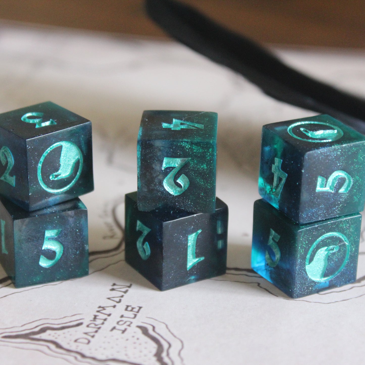 6 Piece Six-sided Dice Set