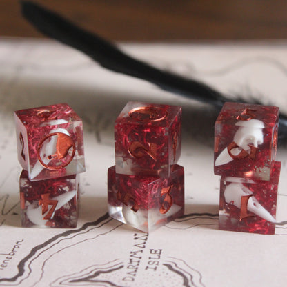 6 Piece Six-sided Dice Set