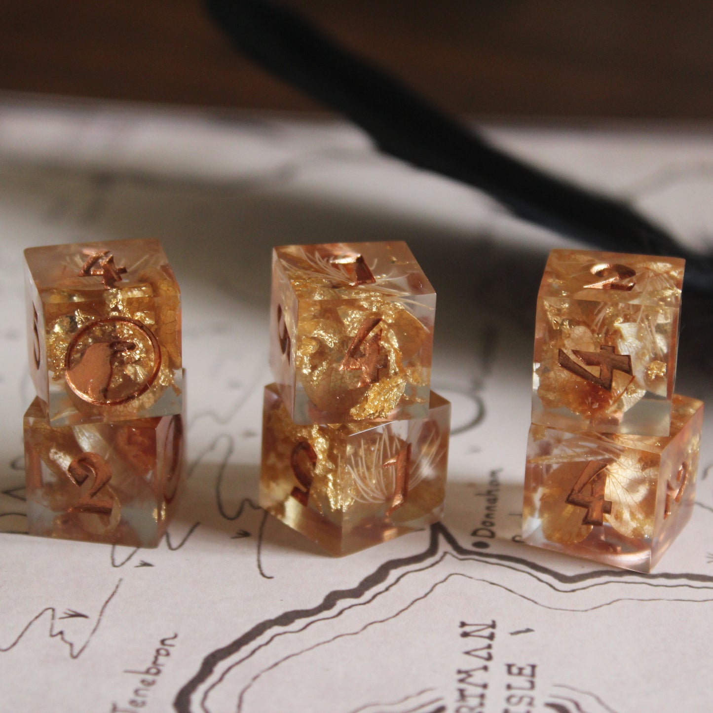 6 Piece Six-sided Dice Set