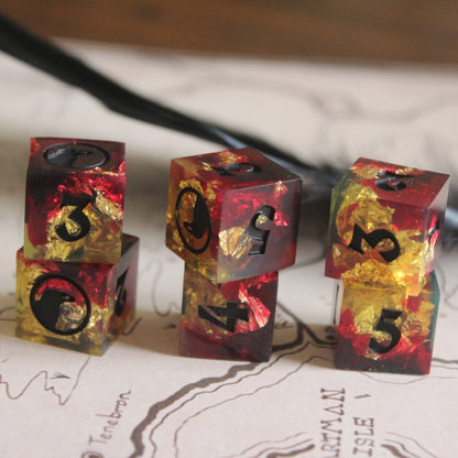 6 Piece Six-sided Dice Set