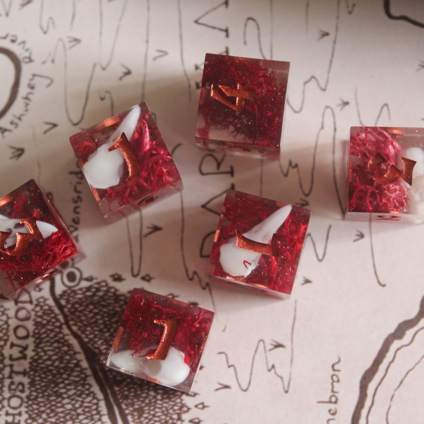 6 Piece Six-sided Dice Set