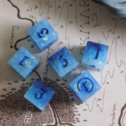 6 Piece Six-sided Dice Set