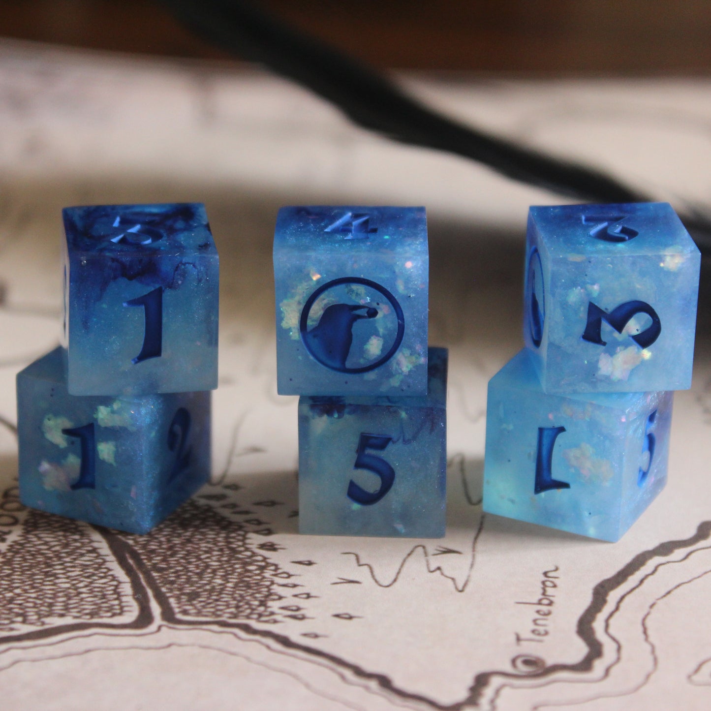 6 Piece Six-sided Dice Set