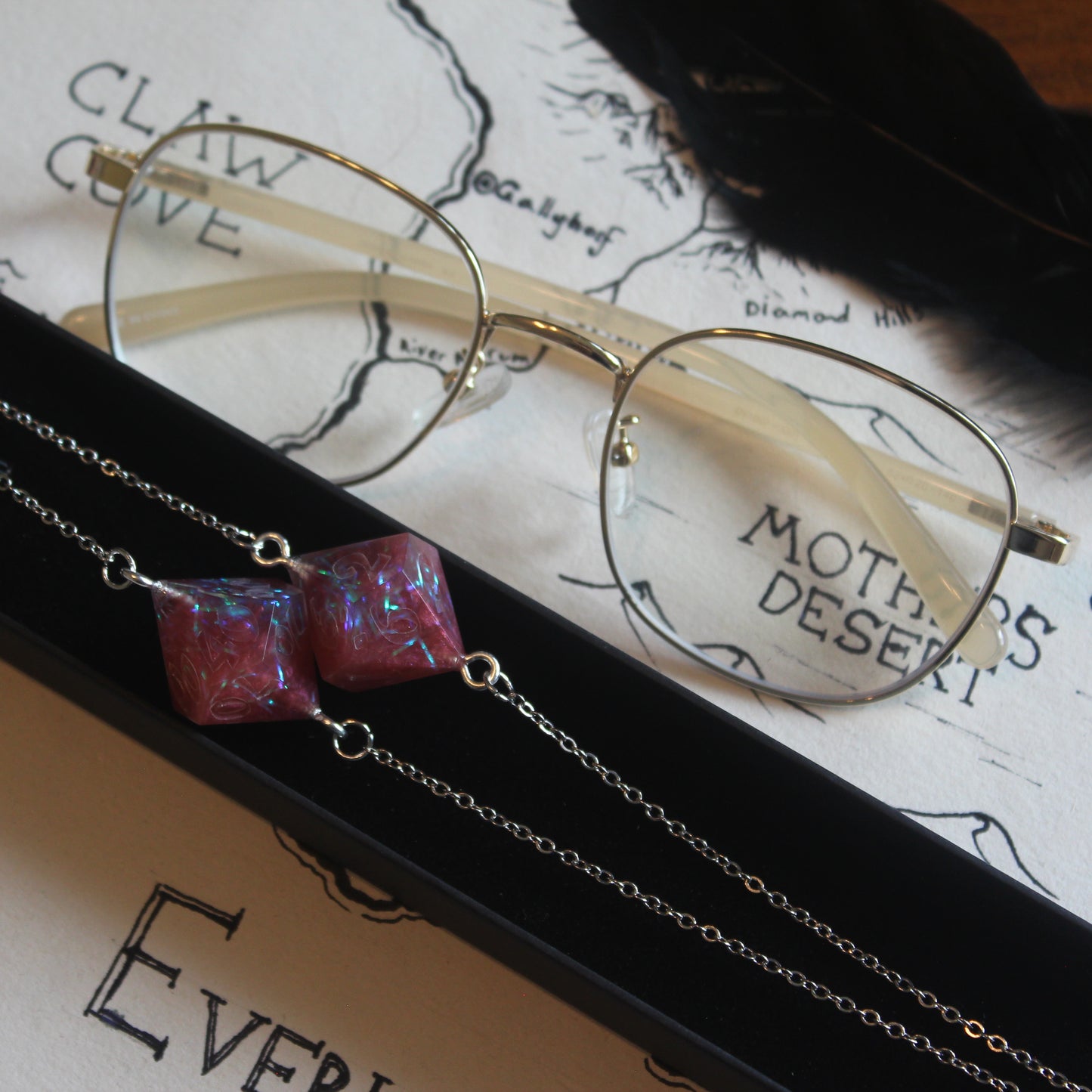 Dice Glasses Chains