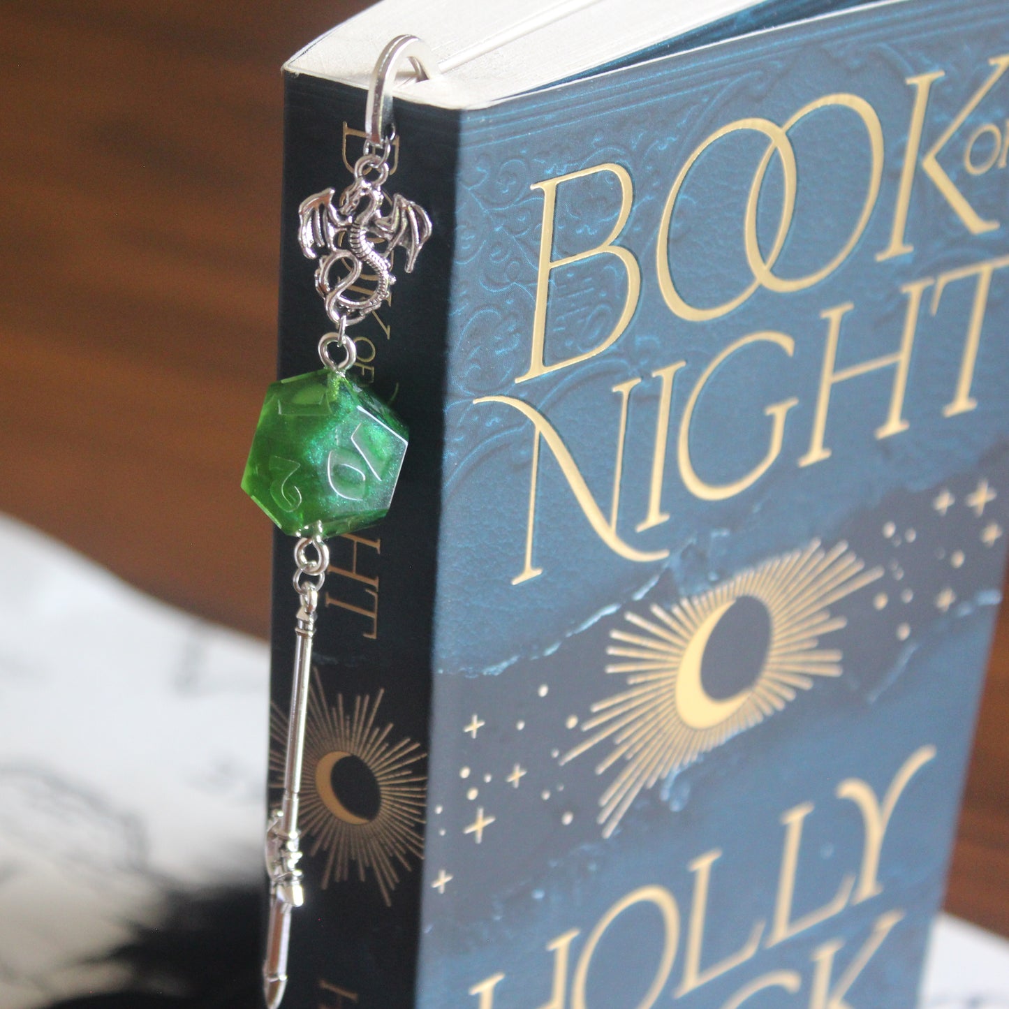 Dice Metal Bookmark