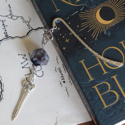 Dice Metal Bookmark