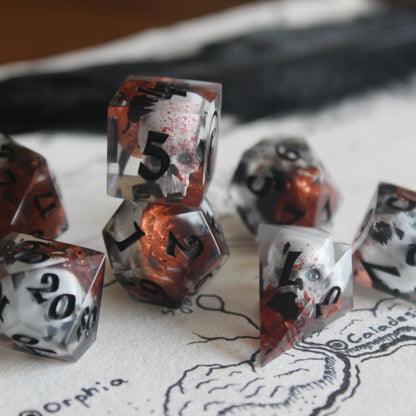 Strahd von Zarovich 7-Piece Polyhedral Dice Set