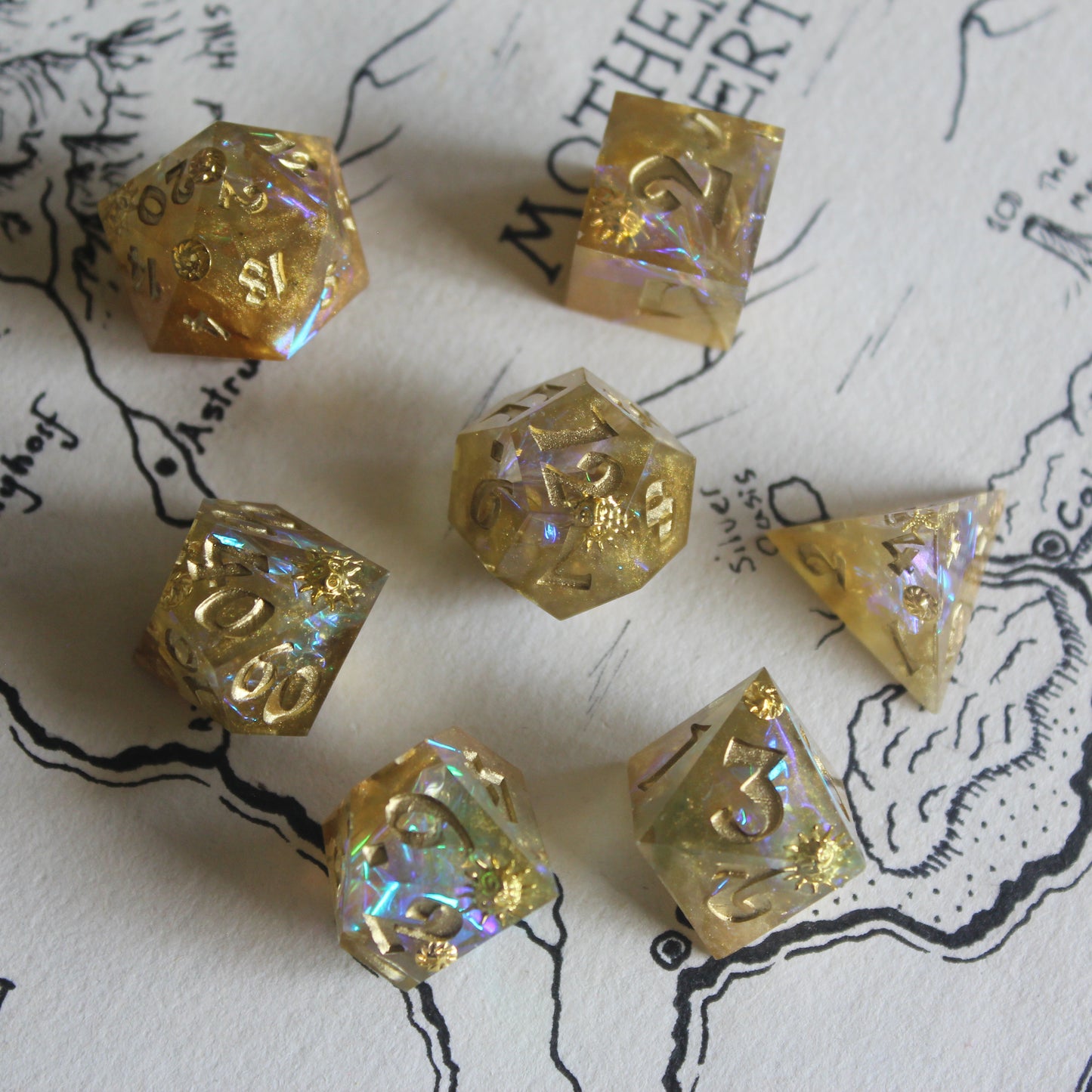 Apollo 7-Piece Polyhedral Dice Set