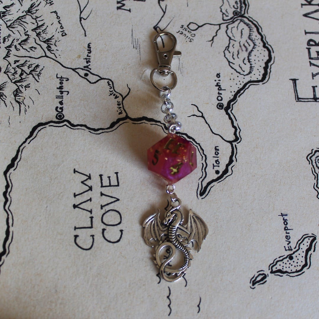Eravan Keychain with Dice
