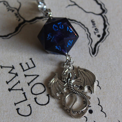 Cloverkin Keychain with Dice