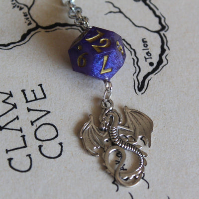 Tumblewig Keychain with Dice