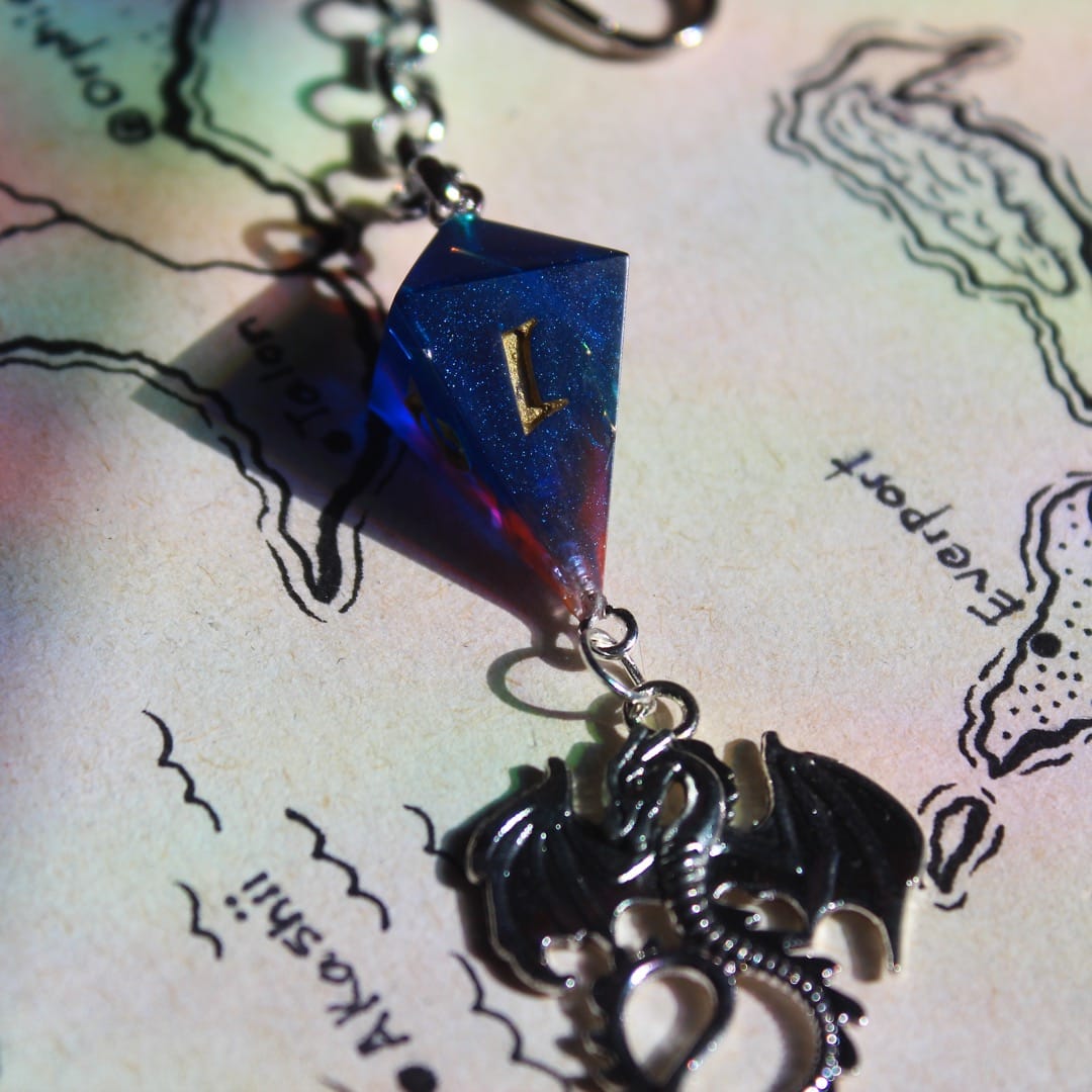 Faelor Keychain with Dice