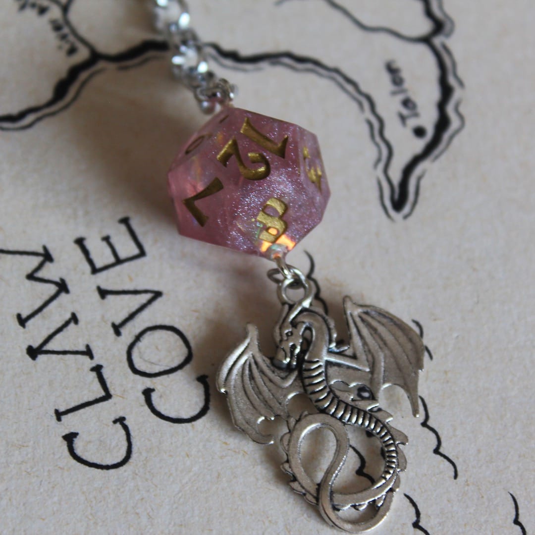 Orion Keychain with Dice