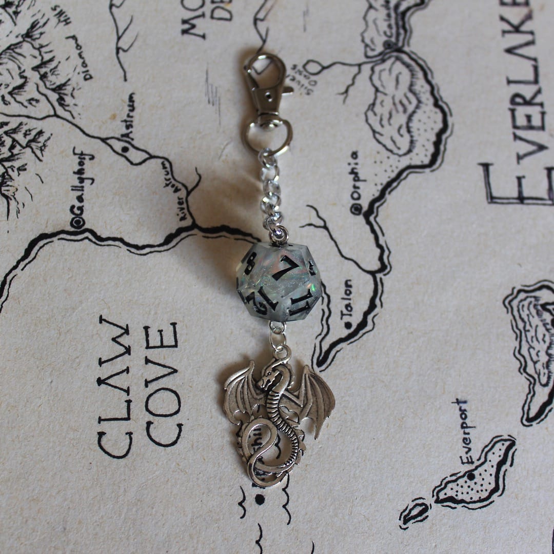 Sable Keychain with Dice