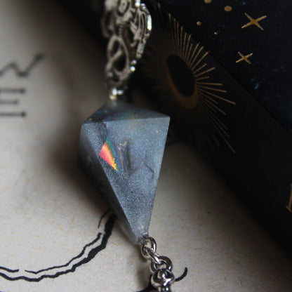 Electric Thunderstorms Sword Bookmark with Dice