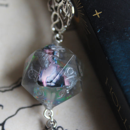 Shadowheart Sword Bookmark with Dice