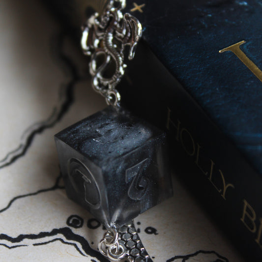 Troll's Sword Bookmark with Dice