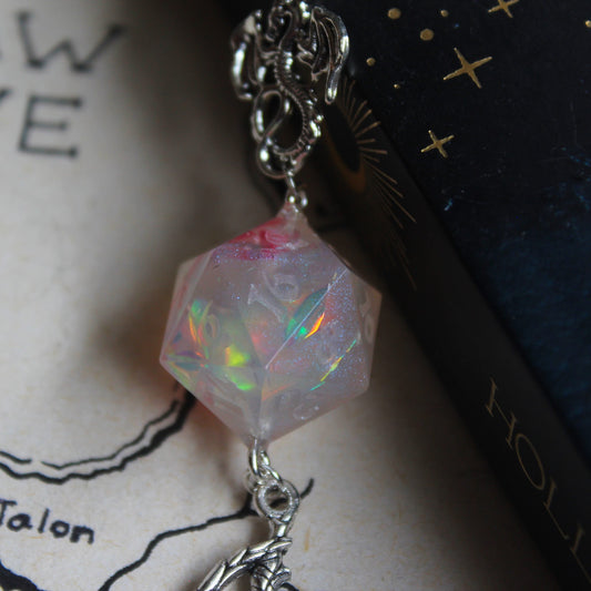 Witch's Sword Bookmark with Dice