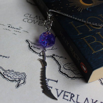 Wizard's Sword Bookmark with Dice