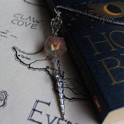 Half-Giant's Sword Bookmark with Dice