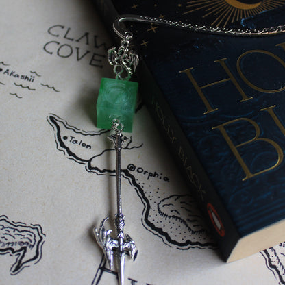 Slime's Sword Bookmark with Dice