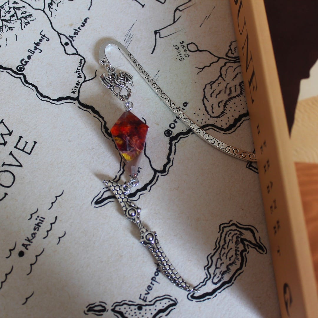 Aerendir Bookmark with Dice