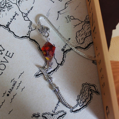 Aerendir Bookmark with Dice