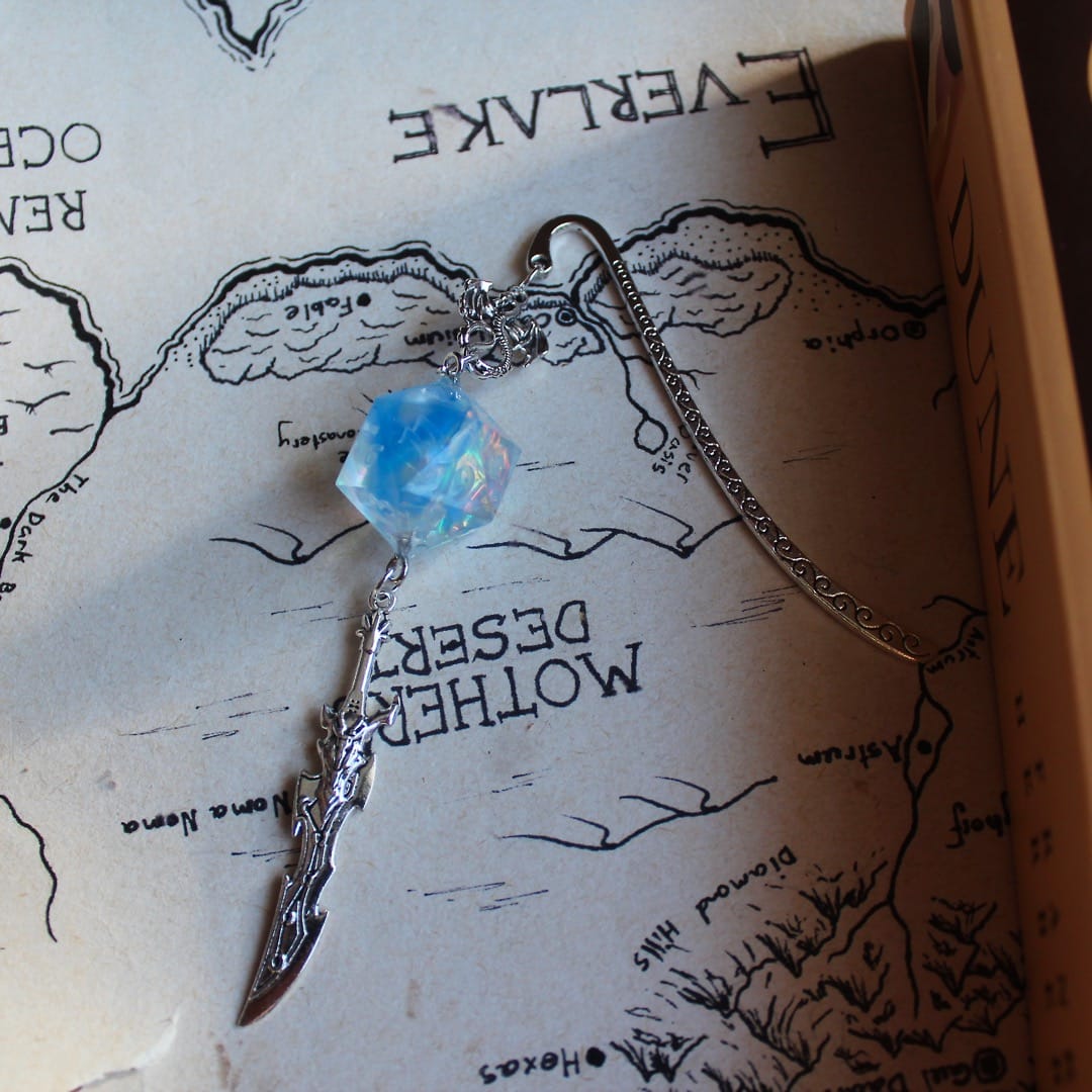 Bastian Bookmark with Dice