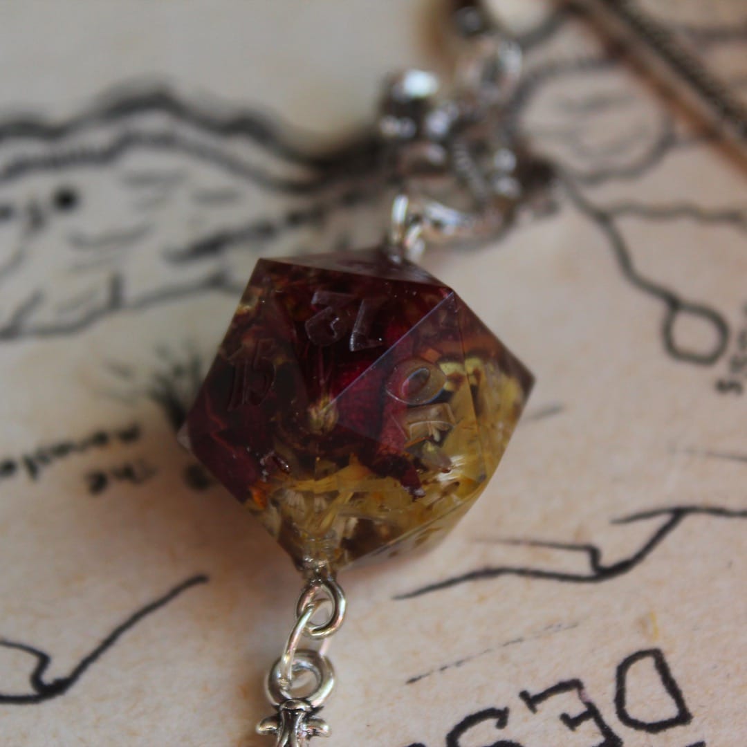 Aestra Bookmark with Dice