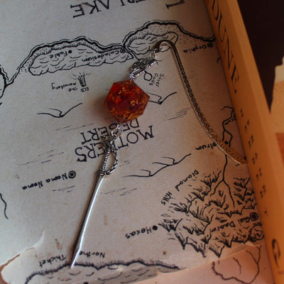 Malric Bookmark with Dice
