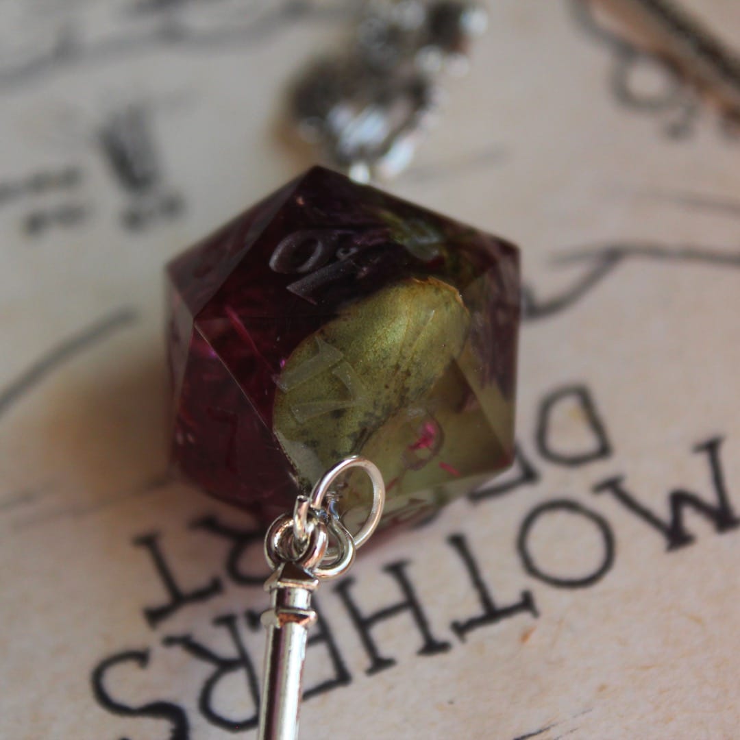 Ashvex Bookmark with Dice
