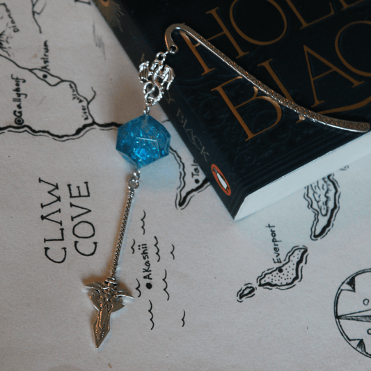 Ulysses Butterfly Metal Bookmark with Dice