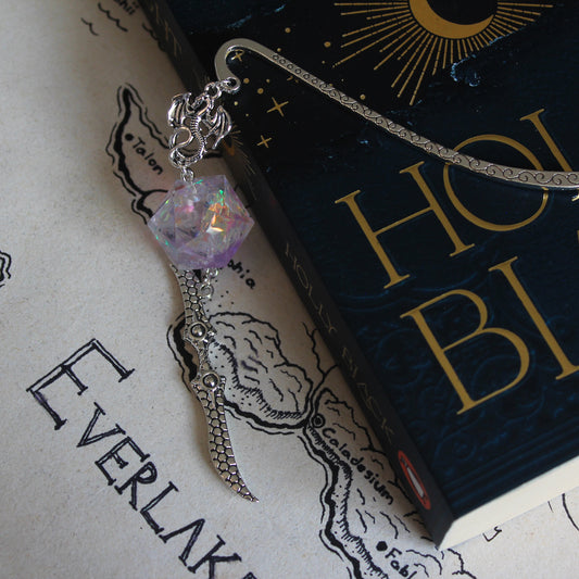 Daylight Dawn Metal Bookmark with Dice