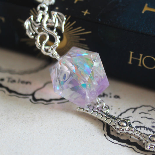 Daylight Dawn Metal Bookmark with Dice