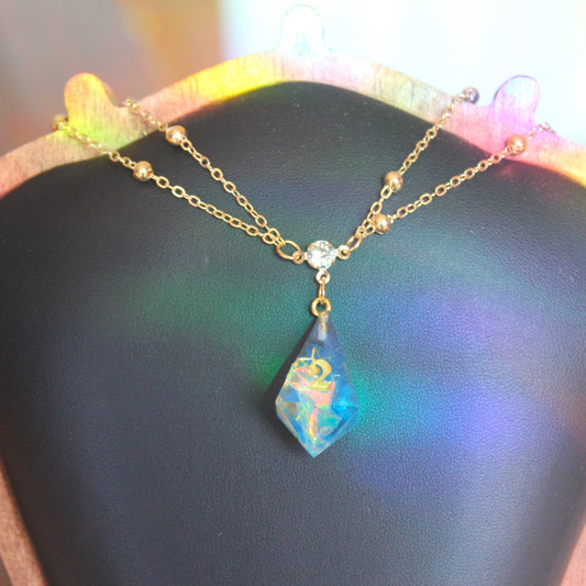 Mermaid's Treasure Dice Necklace