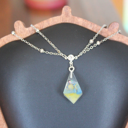 Wolverine at the Beach Dice Necklace