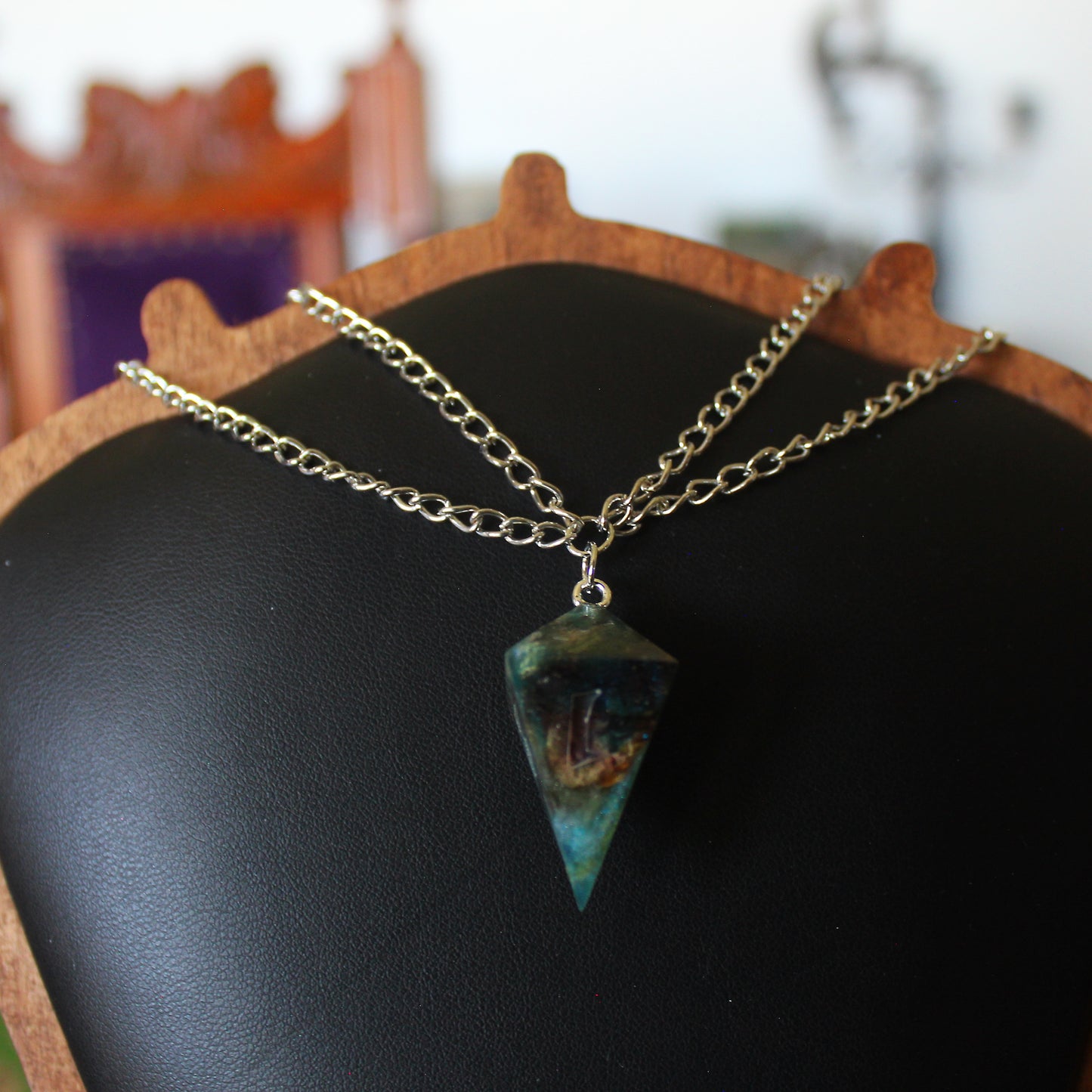 Dried Flowers for Neptune Dice Necklace