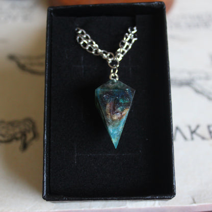 Dried Flowers for Neptune Dice Necklace