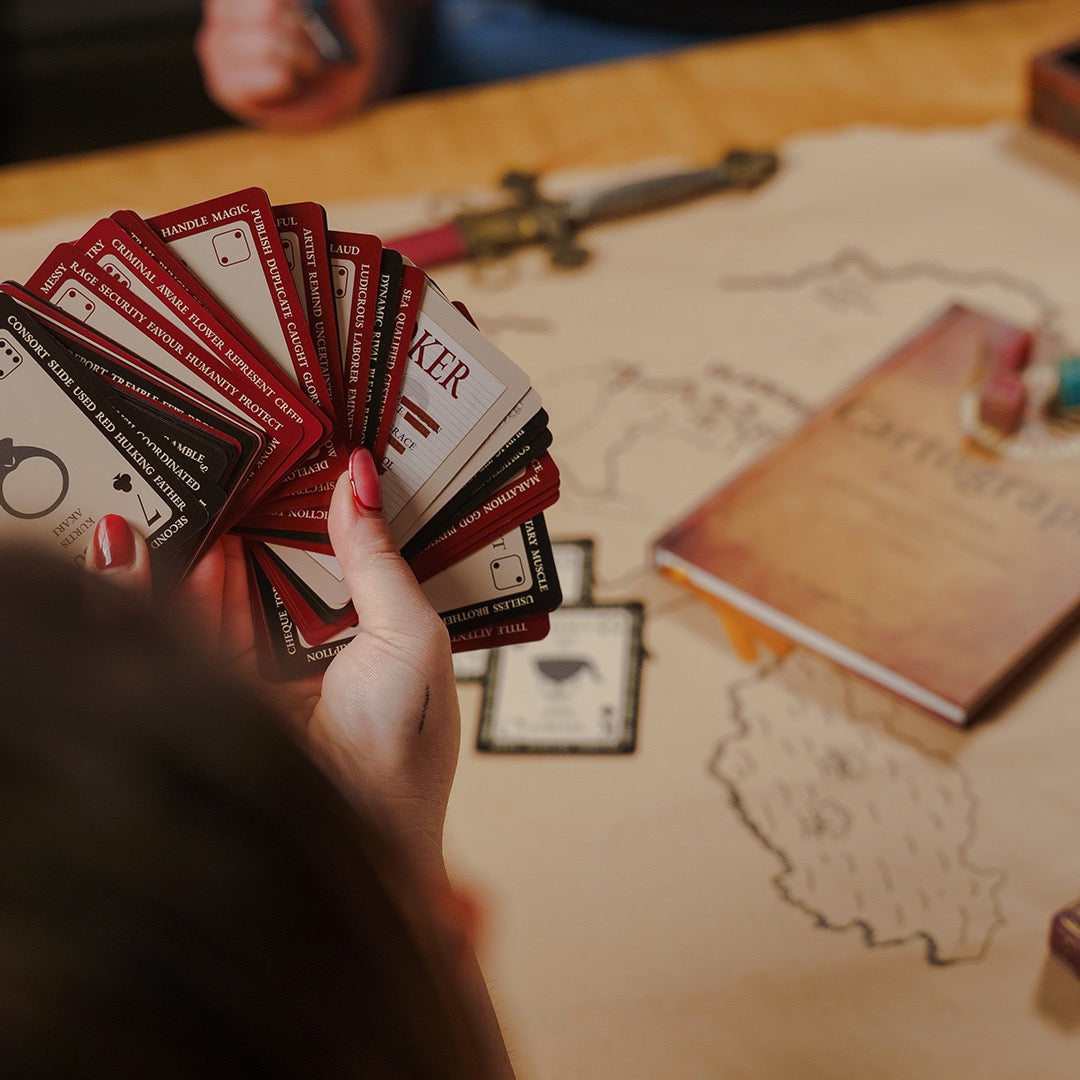 Cartograph + Caught in the Rain + Solo RPG Cards Bundle