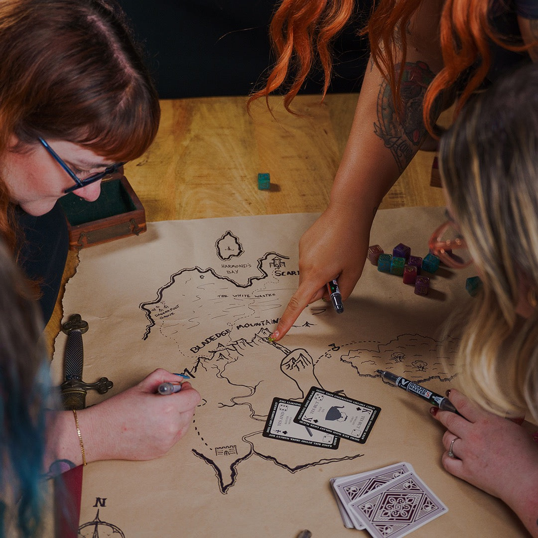 Cartograph + Caught in the Rain + Solo RPG Cards Bundle