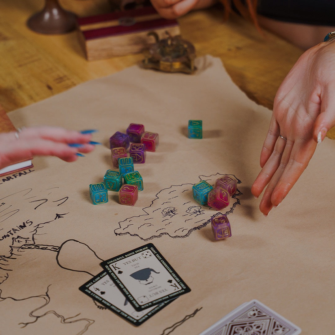 Cartograph + Caught in the Rain + Solo RPG Cards Bundle