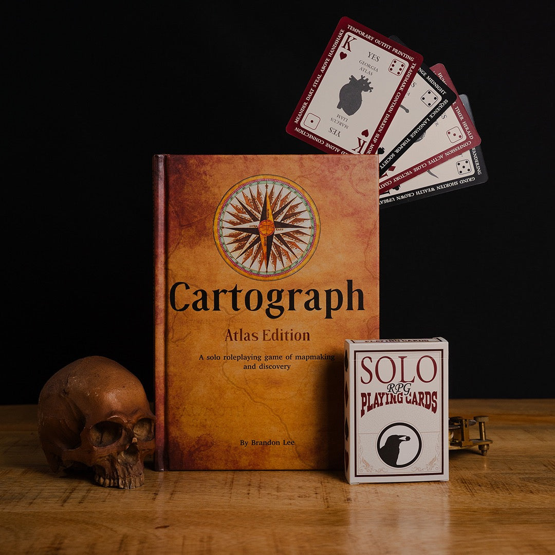 Cartograph + Solo RPG Cards Bundle
