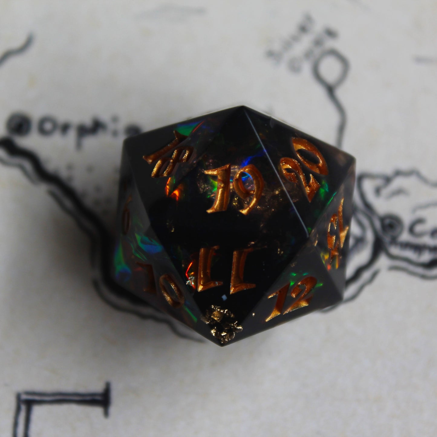 The Goddess Spindown Dice (D20)
