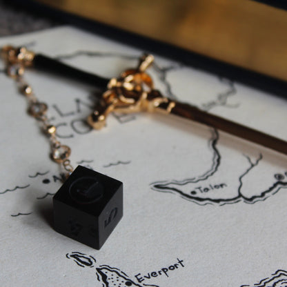Witch of the Night Hair Sword with Dice
