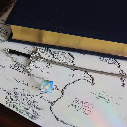 Summer Day with Clear Skies Hair Sword with Dice