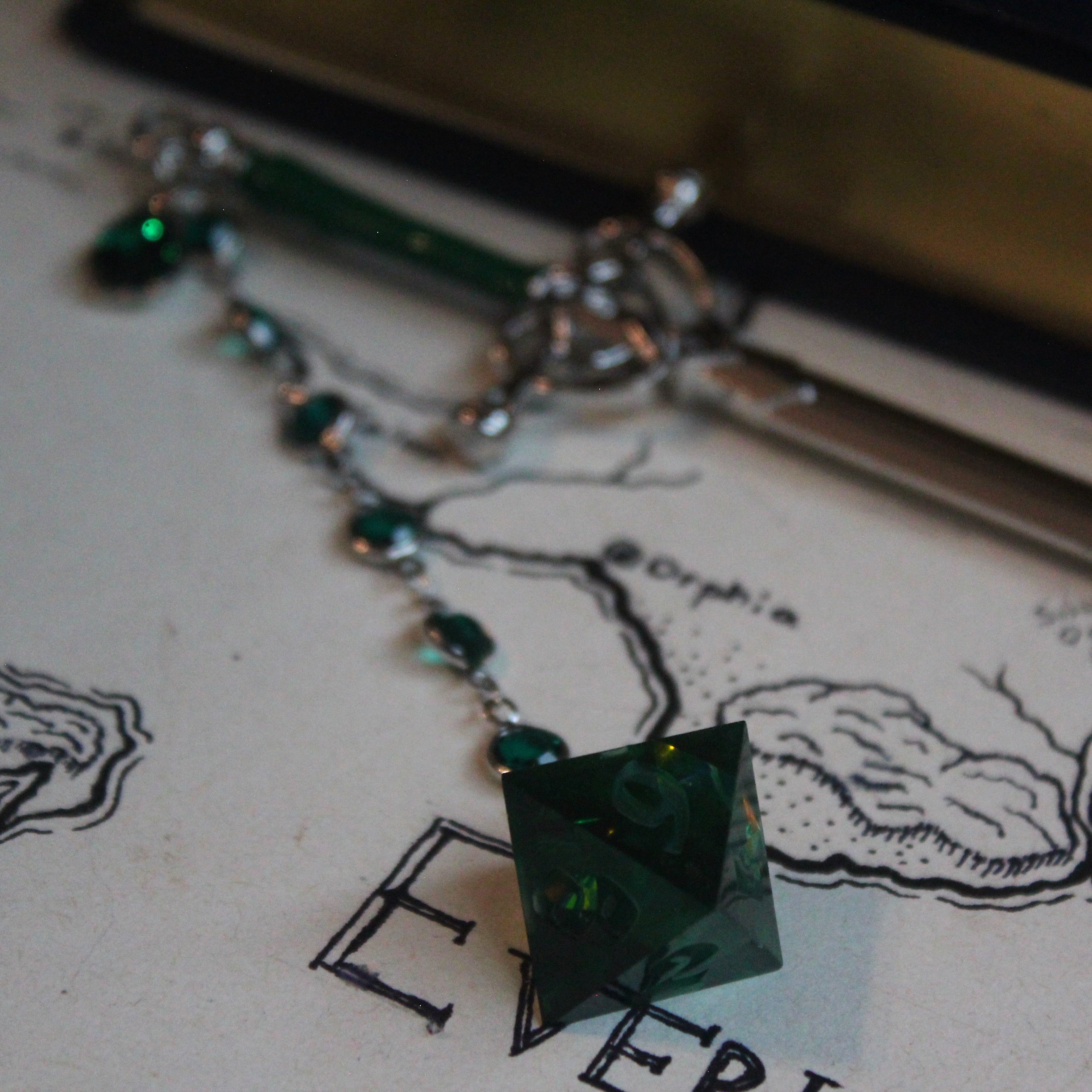 The Wild Woods Hair Sword with Dice